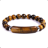 Elegant   Tiger Eye Natural Stone Bracelet (8mm beads)