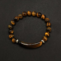 Elegant   Tiger Eye Natural Stone Bracelet (8mm beads)