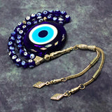 Evil Eye  Tesbih Prayer Beads Tasbih Tasbeeh Misbaha Subha Sibha Rosary (Evil Eye Lampwork -8 mm 33- Beads)