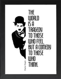 Famous Quote Framed Poster, Famous Quotes Poster, Famous Inspirational and Motivational Wall Art, Motivational Quotes, Home and Office Wall Art Deco ((SET OF TWO) MORGAN FREEMAN-PAULO COELHO, 7"L x 5"W, Framed)