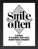 Framed Wisdom Posters - Positive Quotes Wall Art for Mental Health & Therapy - Home Office Decor Self Love Prints (AMORE, 7" L x 5" W, Framed)