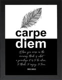 Framed Wisdom Posters - Positive Quotes Wall Art for Mental Health & Therapy - Home Office Decor Self Love Prints (AMORE, 7" L x 5" W, Framed)