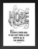Framed Wisdom Posters - Positive Quotes Wall Art for Mental Health & Therapy - Home Office Decor Self Love Prints (AMORE, 7" L x 5" W, Framed)