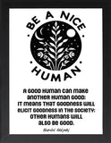 Framed Wisdom Posters - Positive Quotes Wall Art for Mental Health & Therapy - Home Office Decor Self Love Prints (AMORE, 7" L x 5" W, Framed)