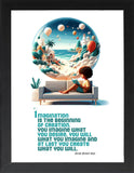Framed Motivational Wall Art, Motivational Posters, Positive Quotes, Entrepreneur Quotes, Inspirational Quotes, Wall Art, Home Deco (ALWAYS DO YOUR BEST, 7" L x 5" W, Framed)