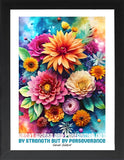 Framed Mental Health Posters -Wall Art, Mental Health Quotes, Therapy - Positive Quotes, Therapy Home Office Decor, Mental Health Awareness, Self Love Posters (A HEALTHY MIND IS A WEALTHY SOUL, 7"L x 5"W, Framed)