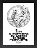 Framed Motivational Posters, Motivational Wall Art, Mental-Love-Health Quotes, Positive Quotes, Motivational, Entrepreneur (BE A WARRIOR NOT A WORRIER, 7" L x 5" W, Framed)