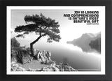 Framed Wisdom Posters - Positive Quotes Wall Art for Mental Health & Therapy - Home Office Decor Self Love Prints (AMORE, 7" L x 5" W, Framed)