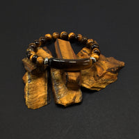 Elegant   Tiger Eye Natural Stone Bracelet (8mm beads)