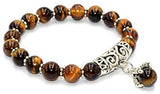 Elegant Eagle Clawed Tiger Eye Bracelet (Ethnic Wallet Gift)