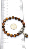 Elegant Eagle Clawed Tiger Eye Bracelet (Ethnic Wallet Gift)