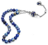 FANTASTIC EAGLE CLAW SERIES Blue Spot Stone Prayer Beads-Tesbih-Tasbih (8 mm-33 beads)