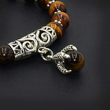 Elegant Eagle Clawed Tiger Eye Bracelet (Ethnic Wallet Gift)