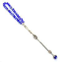 SPECIAL EVIL EYE COLLECTION Prayer Beads-Tesbih-Tasbih-Tasbeeh (Eagle Claw&Evil Eye-8 mm 33 beads)