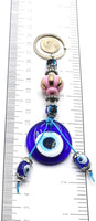 Handmade Elegant Evil Eye Key Chain, Car Keychain, Handbags Holder