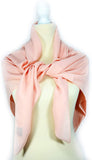 Elegant Islamic Hijab Plain Crepe Scarf/Shawl- Powder (Turkish Made)