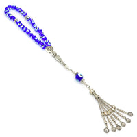 SPECIAL EVIL EYE COLLECTION Prayer Beads -Tesbih -Tasbih -Tasbeeh (The Eye's Magic) (8 mm 33 beads)