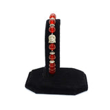 ALBATROSART Elegant New Bracelet Series: Red Agate Buddha Bracelet (Ethnic Wallet Gift)