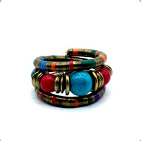 ALBATROSART - Turquoise Bracelet Series - (Loop Iron Wrap Bracelets)