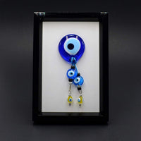 Unique Evil Eye Wall Art - Evil Eye Wall Hanging - Nazar Boncuk - Evil Eye Wall Decor -Blue Wall Decor - Large Evil Eye Wall Nanging - Nazar Bead - Wall Hanging