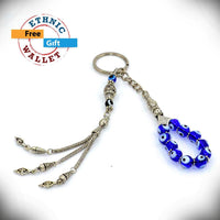 EVIL EYE COLLECTION Prayer Beads-Tesbih-Tasbih (Key Chain & Tasbih with Evil Eye) (8 mm-33 beads)