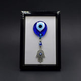 Unique Hamsa Wall Art - Hamsa Evil Eye Wall Hanging - Hamsa Hand Frame - Evil Eye Wall Hanging - Hamsa Hand Wall Hanging - Evil Eye Wall Art - Nazar Boncuk - Evil Eye Wall Decor - Large Evil Eye Wall