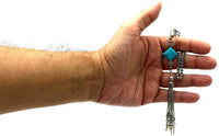 Special Key Chain Collection -Handmade Key Chain, Car Key Chain, Handbags Holder ((Turquoise)