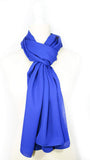 Elegant Plain Crepe Shawl/Scarf - Saks (Turkish Made)