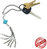 Special Key Chain Collection -Handmade Key Chain, Car Key Chain, Handbags Holder ((Turquoise)