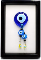 Unique Evil Eye Wall Art - Evil Eye Wall Hanging - Nazar Boncuk - Evil Eye Wall Decor -Blue Wall Decor - Large Evil Eye Wall Nanging - Nazar Bead - Wall Hanging