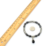 New Style Eagle Clawed Black Hematite Bracelet  -6 mm Beads- (Ethnic Wallet Gift)