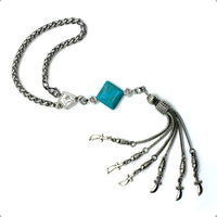 Special Key Chain Collection -Handmade Key Chain, Car Key Chain, Handbags Holder ((Turquoise)