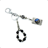 ALBATROSART Allah Pattern Rosary Keychain Collection -Car Key Chain-Handbags Holder