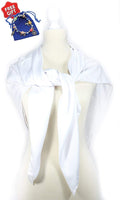 Quality Plain Rayon Scarf/Shawl - White (FREE GİFT)