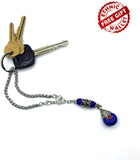 Special Key Chain Collection -Handmade Key Chain, Car Key Chain, Handbags Holder ((Lapis Lazuli)