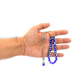 SPECIAL EVIL EYE COLLECTION Prayer Beads-Tesbih-Tasbih-Tasbeeh (Eagle Claw&Evil Eye-8 mm 33 beads)