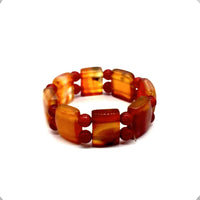 ALBATROSART - Elegant New Bracelet Series - (Ethnic Wallet Gift)  (Unisex Rolex Model Imitation Amber Bracelet)