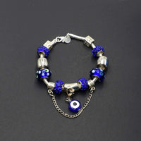 Albatros -European Style Charm Bracelet- (Evil Eye Beaded)