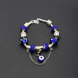 Albatros -European Style Charm Bracelet- (Evil Eye Beaded)