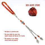 Red Agate Stone Prayer Beads - Tesbih - Tasbih - Tasbeeh - Misbaha - Masbaha (8 mm-33 beads)