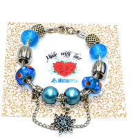 Albatros -European Style Charm Bracelet- (Blue)