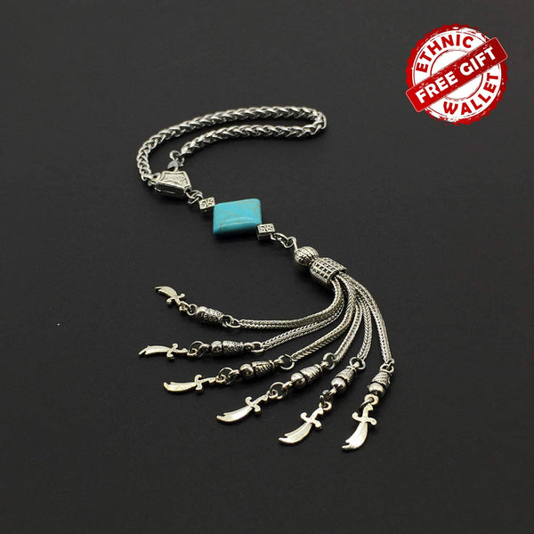 Special Key Chain Collection -Handmade Key Chain, Car Key Chain, Handbags Holder ((Turquoise)