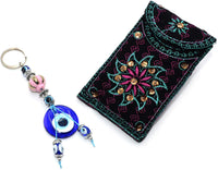 Handmade Elegant Evil Eye Key Chain, Car Keychain, Handbags Holder