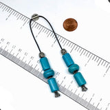 ALBATROSART Design - Greek KOMBOLOI Series- Worry Beads Begleri Pony Anxiety Beads Rosary Relaxation Stress Relief (Cylinder Turquoise -10X16mm-)