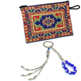 EVIL EYE COLLECTION Prayer Beads-Tesbih-Tasbih (Key Chain & Tasbih with Evil Eye) (8 mm-33 beads)