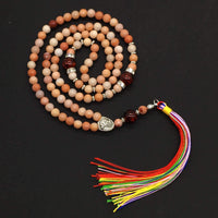 ALBATROSART Special for Woman Prayer Beads Series -99 Beads- Tesbih-Tasbih-Tasbeeh-Misbaha-Masbaha-Subha-Sebha-Sibha (Red Aventurine Stone -6 mm- Small Beads)