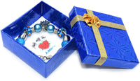 Albatros -European Style Charm Bracelet- (Blue)