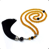 ALBATROSART Special Prayer Beads Series -99 Beads- Tesbih Tasbih Tasbeeh Misbaha Masbaha Subha Sebha Sibha (Transparent Orange Color -8 mm 99 Beads-)