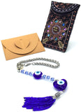 Special Key Chain Collection -Handmade Key Chain, Car Key Chain, Handbags Holder ((Evil Eye-Heart))