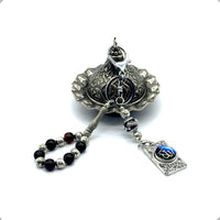 ALBATROSART Allah Pattern Rosary Keychain Collection -Car Key Chain-Handbags Holder